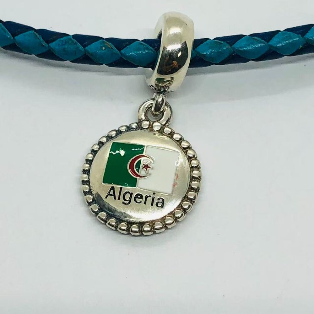 ✨✨Pandora Flag of Algeria Exclusive Dangle charm